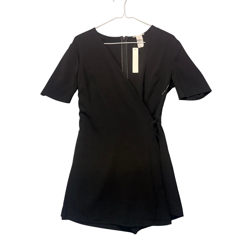 BCNU 90s‎ Short Tie Wrap Waist Skort Ballerina Mini Dress NeoNoir Balletcore